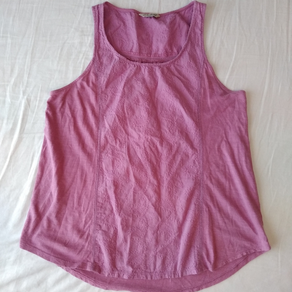 LUCKY BRAND Pink Sleeveless Top